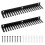2 Pieces Wall Mountable Cable Hangers, Cable Rack with 19 Cable Slots, Music Cable Organizer, Hanging Cable Organizer 1