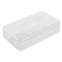 Plastic Pencil Case,Large Capacity Box,School Box for Teen Girl Student, School Supplies,Pencil,Crayon,Sticker,B