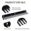 2 Pieces Wall Mountable Cable Hangers, Cable Rack with 19 Cable Slots, Music Cable Organizer, Hanging Cable Organizer 5