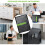 Fireproof Document Bag, 5200 Fireproof Document Box with Lock, Handle and Zipper, Document Organizer for Cash, for Home 6