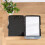 Large A4 Waterproof File Box with Pen Slot Desktop Plastic Folder Data File Storage with Writing Board Clip for Office 5