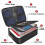 Fireproof Waterproof Document Bag with Lock,Portable Waterproof Document Organizer for Important File Travel Storage Box 3
