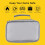 File Document Bag Safety Organizer with 3-Digit Lock Zipper Closure Fire & Water Pouch Multi-Layer Card Case 4