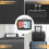 Fireproof Waterproof Document Bag with Lock,Portable Waterproof Document Organizer for Important File Travel Storage Box 5
