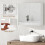 Homcom HOMCOM Bathroom Mirror Cabinet with 2 Doors and Adjustable Shelf, White 8