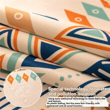 Tablecloth Elegant Table Decoration Holiday Event Family Celebration Gift Four Color Grid