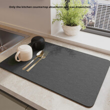Kitchen Super Absorbent Mat Coffee Dish Draining Mat Drying Mat Quick Dry Bathroom Drain Pad Kitchen Faucet Placemat C