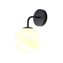 Black Wall Lamp Modern Minimalist Bedroom Wall Lamp Staircase Hallway Balcony Lamp Light Sconce Light for Living Room