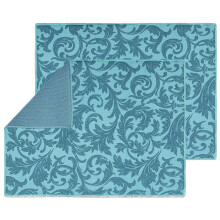 2 Pack Dish Drying Mat Absorbent Drying Mat Machine Washable Dish Drying Mats for Kitchen Counter Large ( Vine)