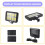 2Pc 2000 Lumen 160 LEDs Solar Wall Lights IP65 Waterproof Wired Motion Sensor Security Flood Light 360 Degree Adjustable 8
