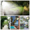2Pc 2000 Lumen 160 LEDs Solar Wall Lights IP65 Waterproof Wired Motion Sensor Security Flood Light 360 Degree Adjustable 10