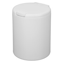 Runder Baumwollpads-Behälter aus ABS Staubgeschützter Spender Kleiner leichter Kasten