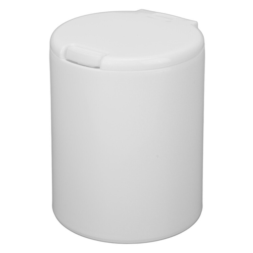 Round ABS Cotton Pad Container 100ml Dustproof Dispenser, Lightweight