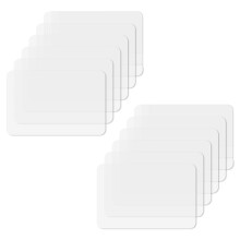 Transparente Küchen Matte, Couch Tisch Matte, Tisch Schutz, Wasserdichte Tisch Sets, Tisch Set 8 Teilig