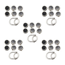 Solar Mason Jar Lid Lights, 30 Pack 20 LED String Fairy Firefly Jar Lids Lights,30 Hangers Included(Jars Not Included)