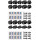 20 Pack 3D Night LED Light Lamp Base + Remote Control + USB Cable, 16 Colors Light Show Display Stand for Acrylic Black 2
