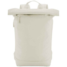 (One Size, Beige) Bagbase Simplicity Roll Top Backpack