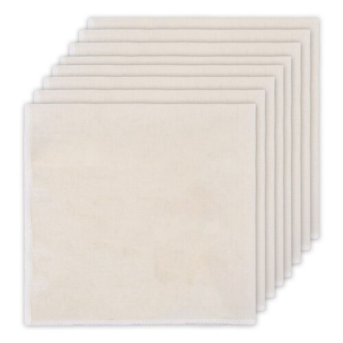8 PeçAs de Panos de Queijo ReutilizáVeis para Coar, Pano de Queijo Orgânico com Bainha de 20 X 20 Polegadas, para Preparar Café, Cozinhar e Assar.