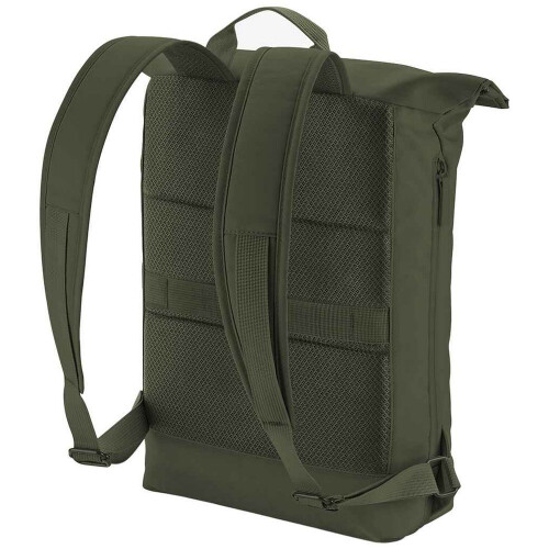 BagBase (One Size, Pine Green) Bagbase Simplicity Roll Top Backpack 1