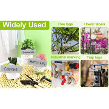 Metal Plant Labels, Metal Plant Tags, Tree Tags, Metal Plant Tags for Outdoor Garden Waterproof Metal Tags