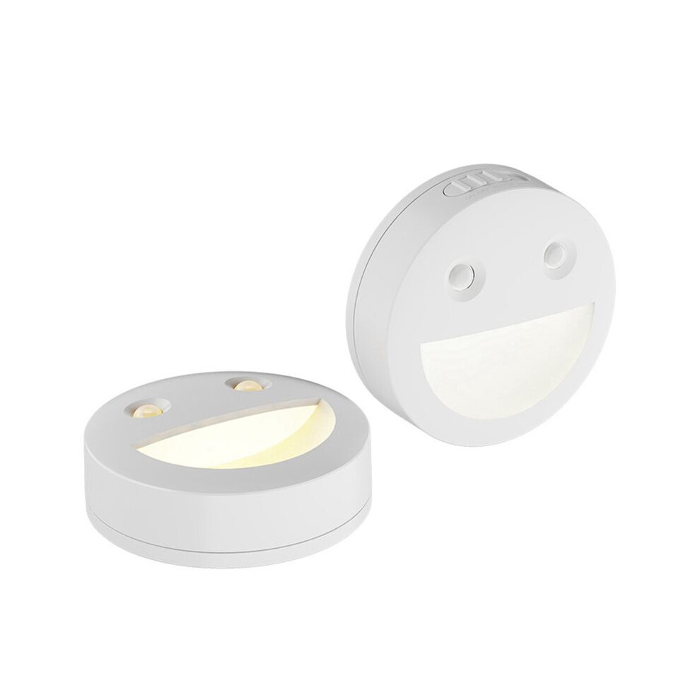 Exogio Light 2Pcs Sensor Led Night Lamp Battery Powered Adjustable Color Temperature For Cabinet Staircase Led Closet ,B
