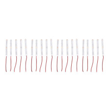 20Pcs 10cm Impermeable Azul 5050 Luces de Tira Llevadas 12V Caravana Coche