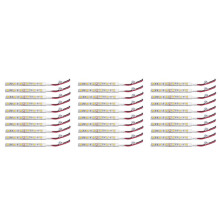 30Pcs 10cm Waterproof Warm White 5050 LEDStrip Lights 12V Caravan Boat Car