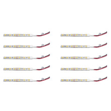 10pcs 10cm Waterproof Warm White 5050 LEDStrip Lights 12V Caravan Boat Car