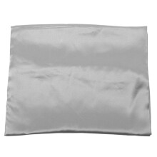 2X Funda de Almohada de Seda de Morera Pura Natural En Ambos Lados para El Cabello Y la Piel, 600 Hilos, 50 x 75 cm, Gris Plateado