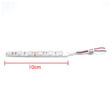 15Pcs 10cm Waterproof White 5050 LED Strip Lights 12V Caravan Boat Car