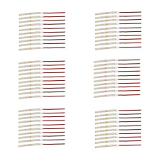 60PZ 10cm Impermeabile Bianco 5050 LED Strip Lights 12V Caravan Boat Car