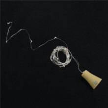 6PCS Solar 2M LED Cork Shaped 20 LED Night Fairy String Light Wine Bottle Lamp Party Celebration Gift Valentines