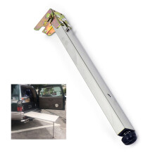 Adjustable Stainless Steel Folding Table Leg 31 Inch Heavy Duty Telescopic Desk Support for DIY Furniture