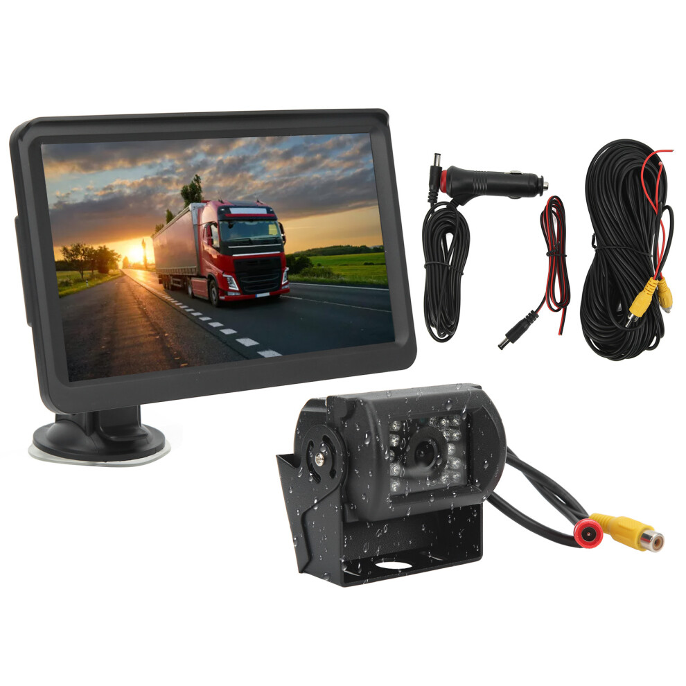 Night Vision Reverse Camera Backup Camera With Monitor Ip69waterproof Plug And Play Auto Activation Wide Viewing Angle Stable Signal Transmission 9028731879161