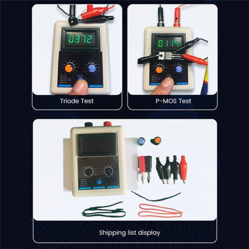 Igbt Voltage Transistor Tester Diode Mos Transistor Led Withstand Voltage Transistor Withstand Voltage  50-3700V E M