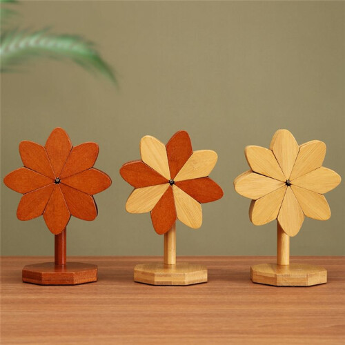 Windmill Shape Kitchen Placemat Insulation Pad Tripod Pot Mat Practical Plate Insulation Pad Kitchen Cup Spacer B 1