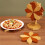 Windmill Shape Kitchen Placemat Insulation Pad Tripod Pot Mat Practical Plate Insulation Pad Kitchen Cup Spacer A 4