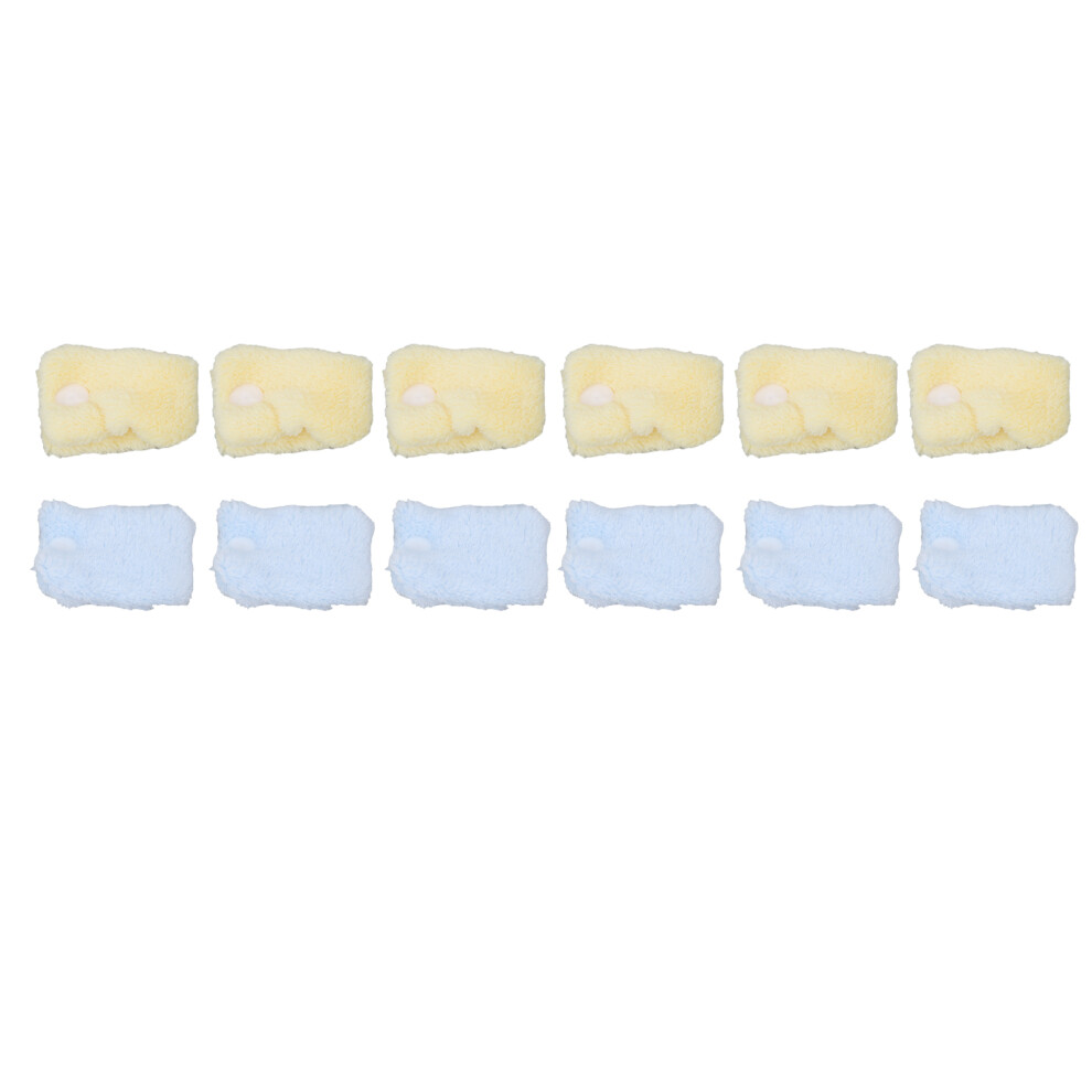 Coral 12Pcs Soft Curlers Heatless Fleece