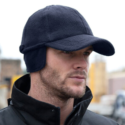 Result (One Size, Navy Blue) Result Active Winter Fleece Baseball Cap 1