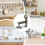 Kitchen Wall Organizer Multi-Purpose Non-Punch Rotary Hook Space Saving Hanger Utensils Organizer Kitchen Tool Holder 5