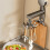 Kitchen Wall Organizer Multi-Purpose Non-Punch Rotary Hook Space Saving Hanger Utensils Organizer Kitchen Tool Holder 3
