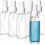 50PCS 75Ml/2.5OZ Mist Spray Bottle Premium Transparent DIY Crafts Empty Pump 9
