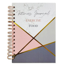 Workout Fitness Journal Planners,Daily Weekly Non-Dated Planner, Notepad for Fitness And/Nutrition Journal/Planners A