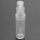 50 x 2ml Plastic Travel Spray Bottle Empty Transparent Perfume Atomizer New 2