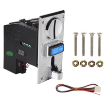 Coin Acceptor Various Coin-Operated Selector Slots, Compatible with Arcade Game Mechanics and Vending Machines