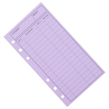 12 Budget Envelopes, Card Cash Envelope System, Save Money, Various Colors, Vertical Layout and Perforation