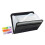 13 Pockets Expanding File Folder A4 Plastic Document Wallet Organizer for Personal Office Stationary Storage(Black) 1