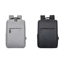 New Usb Laptop Backpack Business Large Capacity Backpack Men Computer School Bag Travel Bagpack Student Bag Black
