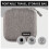 BOONA Portable Travel Storage Bag Multi-Function Storage Bag for  Air/Pro Power Bank Data Cable Charger Headset Gray 5