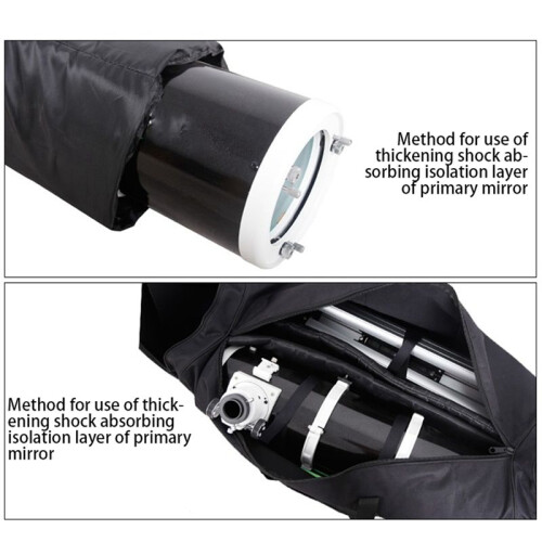 Astronomical Telescope Storage Bag Carrying Protector Soft Case Shoulder Backpack for  AstroMaster 150EQ 2